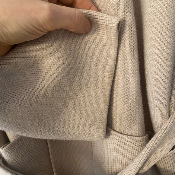 MANGO long cardigan with belt SZ XS/SM - Picture 7 of 11